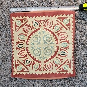 Boho Decorative Pillow Sham 16"x16"